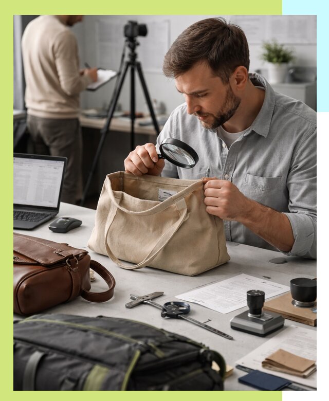 Сертификация сумок в Борисоглебске, оформление и получение сертификатов