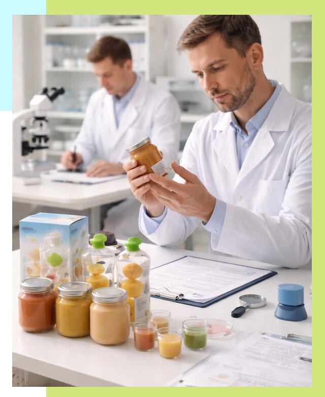 Сертификация детского питания в Борисоглебске от 31212 р. | Алешин-Брс