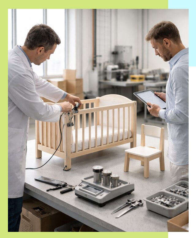 Сертификация детской мебели и проверка безопасности в Борисоглебске