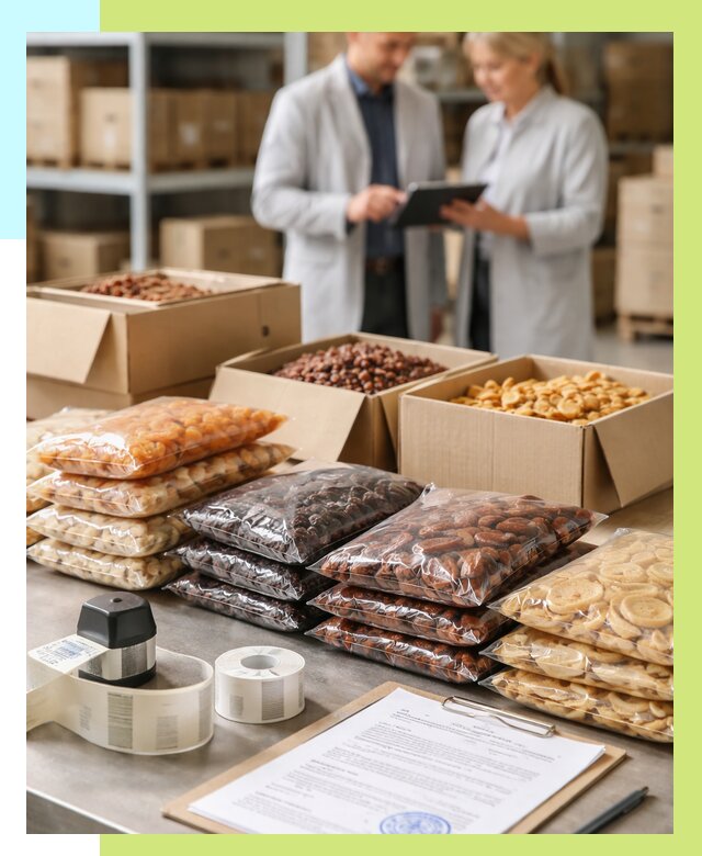 Сертификация сухофруктов в Борисоглебске от 12485 р. | Алешин-Брс под ключ