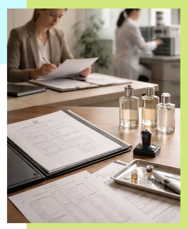 Сертификация парфюмерии в Борисоглебске от 15606 р. | Алешин-Брс