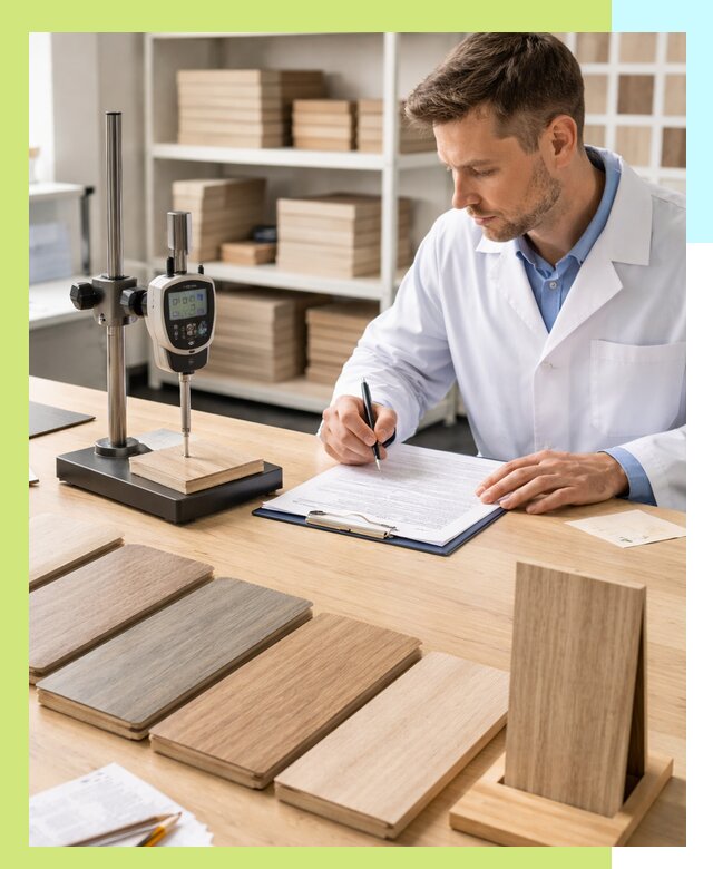 Сертификация ламината с испытаниями и оформлением документов в Борисоглебске