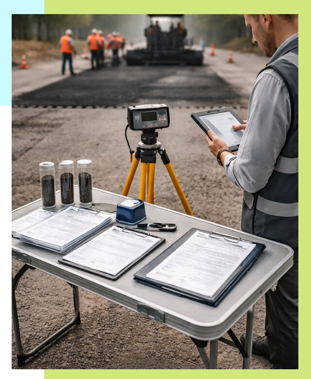 Сертификация асфальта в Борисоглебске от 26010 р. | Алешин-Брс