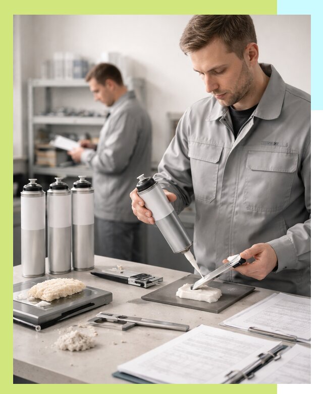 Сертификация монтажной пены и соответствие стандартам в Борисоглебске