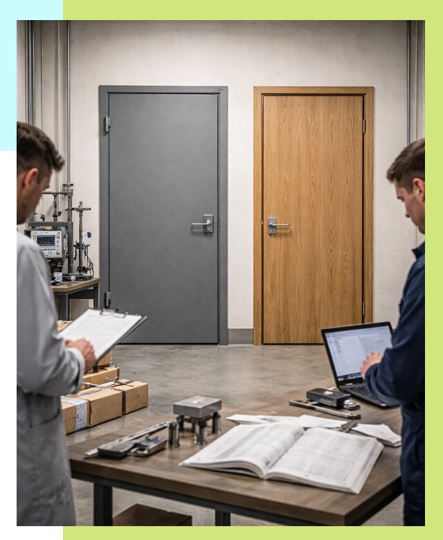 Сертификация дверей в Борисоглебске от 8323 р. под ключ | Алешин-Брс