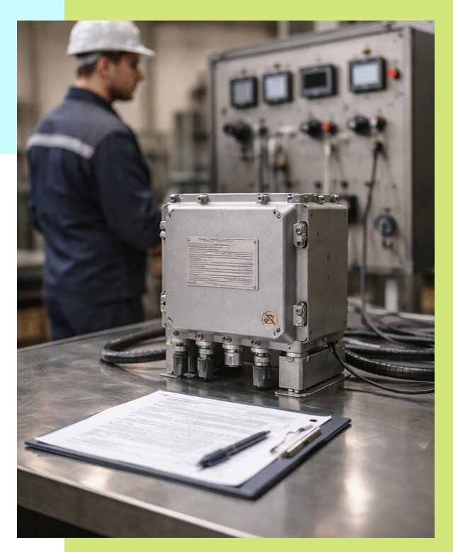 Сертификация взрывозащищенного оборудования в Борисоглебске от 36414 р. | Алешин-Брс