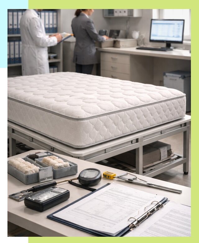 Сертификация матрасов в Борисоглебске от 8843 р. | Алешин-Брс