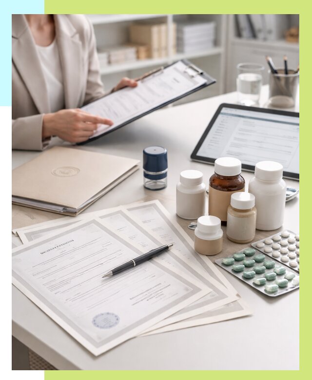 Сертификация БАД и СГР на бады в Борисоглебске от 26010 р. | Алешин-Брс