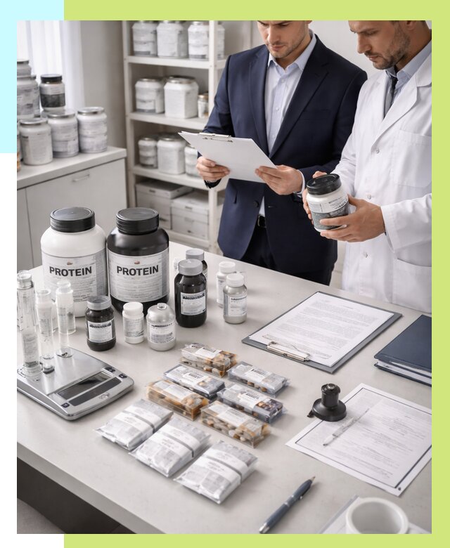 Сертификация спортивного питания в Борисоглебске от 15606 р., Алешин-Брс