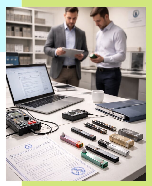 Сертификация электронных сигарет в Борисоглебске от 20808 р. | Алешин-Брс