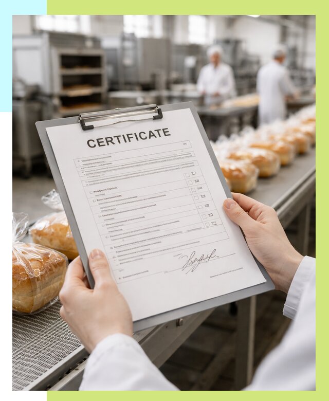 Сертификация хлеба, ТУ и декларация в Борисоглебске от 12485 р. | Алешин-Брс