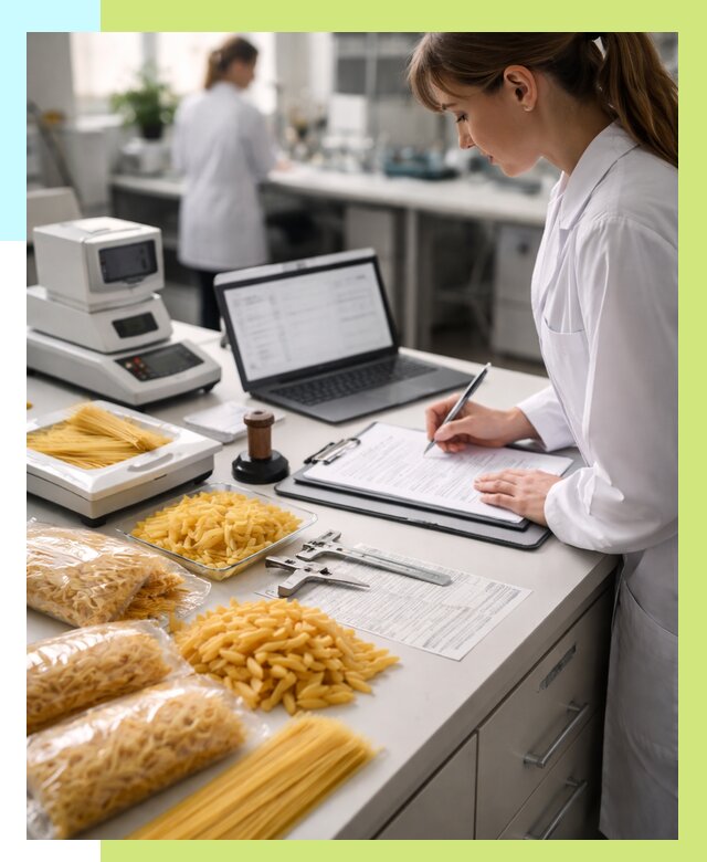 Сертификация макаронных изделий в Борисоглебске от 15606 р. | Алешин-Брс