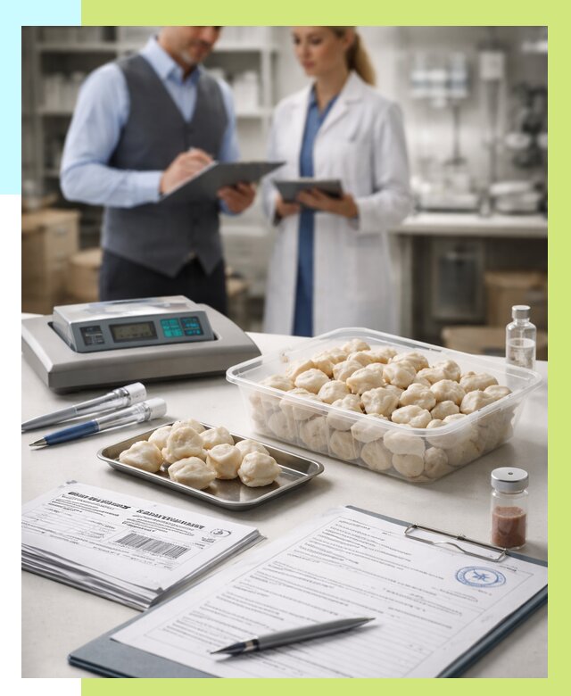 Сертификация пельменей в Борисоглебске от 15606 р. срочно | Алешин-Брс