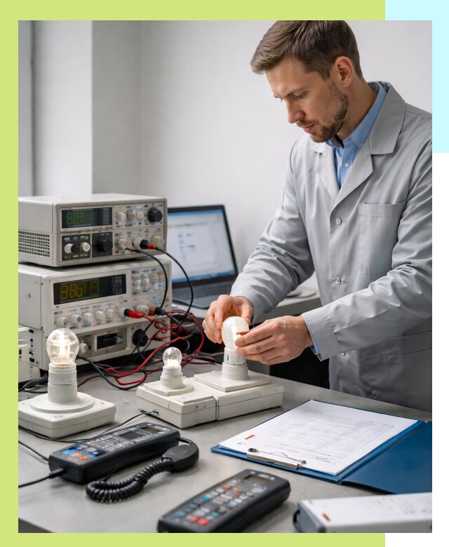 Сертификация ламп и светильников в Борисоглебске по нормативам