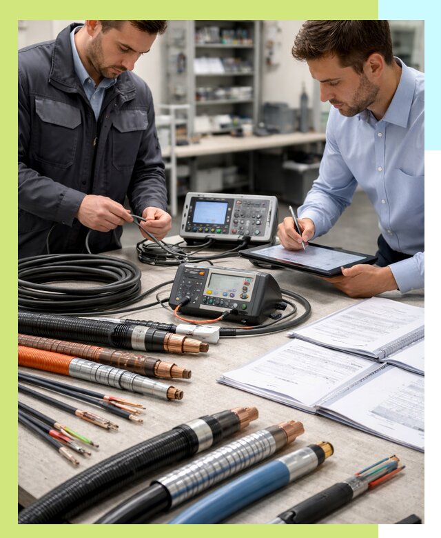 Сертификация кабеля и электропроводки в Борисоглебске под ключ