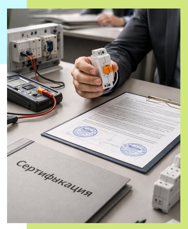 Сертификация выключателей под ключ в Борисоглебске от 15606 р. | Алешин-Брс