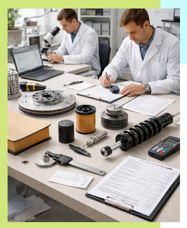 Сертификация автозапчастей и комплектующих в Борисоглебске по ГОСТ