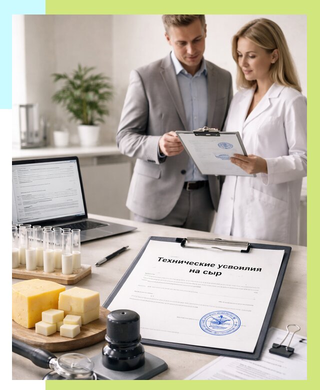 ТУ на сыры в Борисоглебске срочно от 12485 р. — оформление | Алешин-Брс