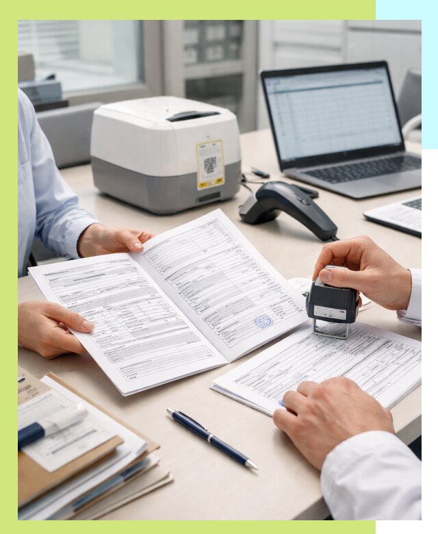 Оформление паспорта на товар и сопроводительных документов в Борисоглебске