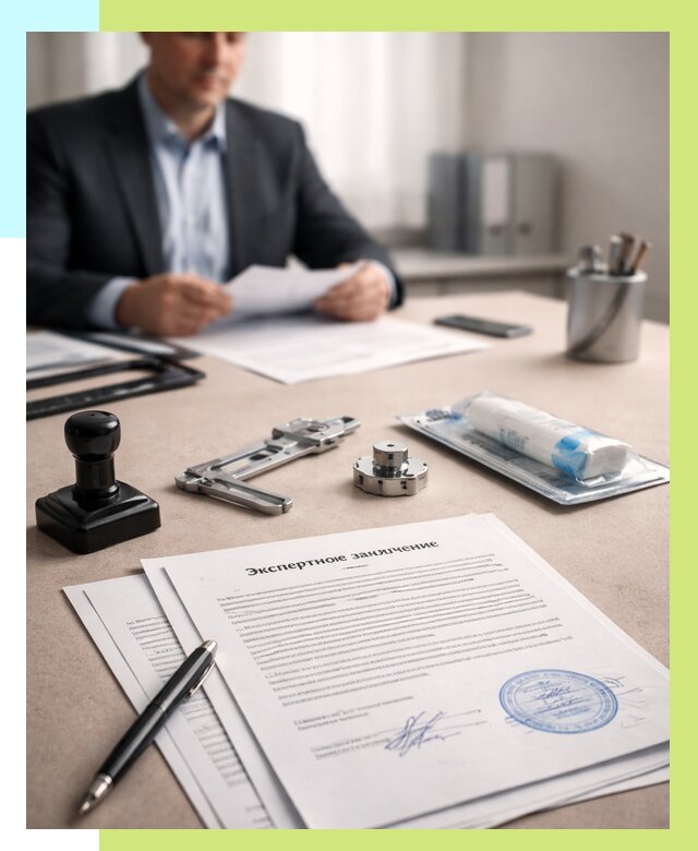 Экспертное заключение на продукцию в Борисоглебске от 8843 р. | Алешин-Брс
