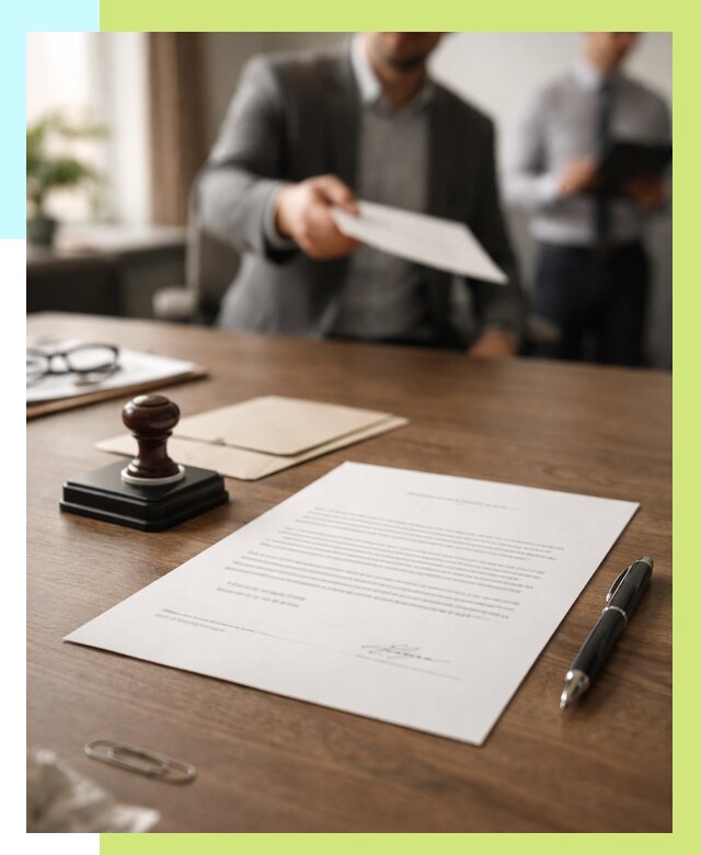 Отказное письмо по сертификации в Борисоглебске от 3641 р. | Алешин-Брс