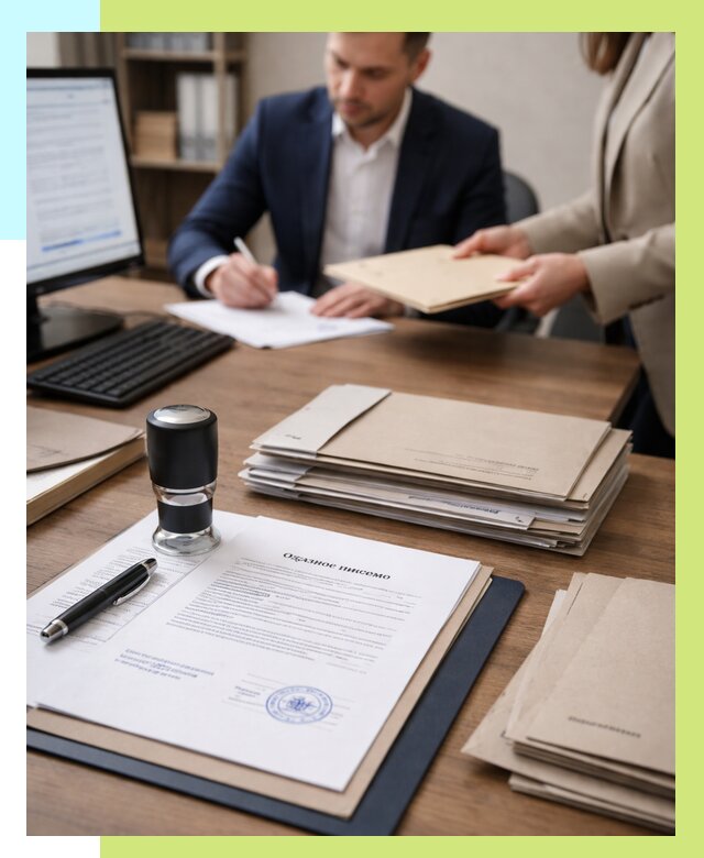 Отказное письмо для таможни в Борисоглебске от 3121 р, Алешин-Брс