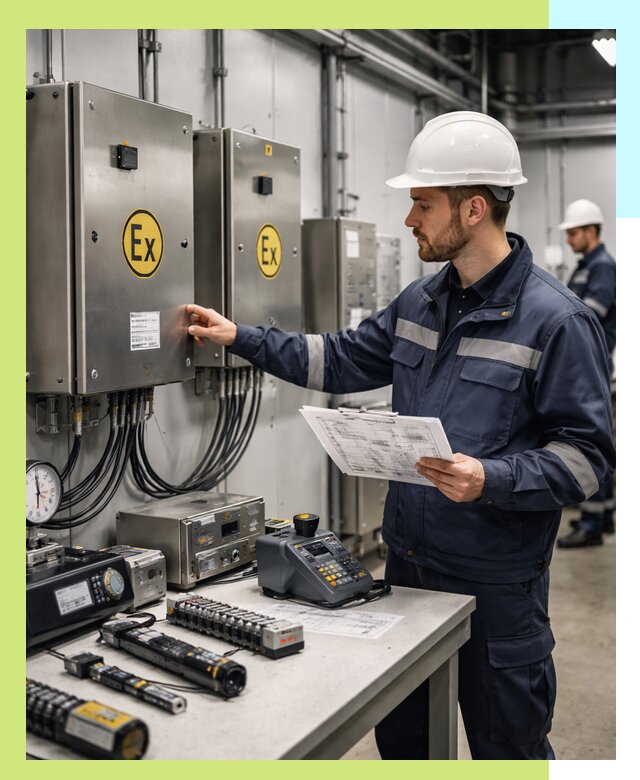 Сертификат взрывозащиты промышленного оборудования в Борисоглебске