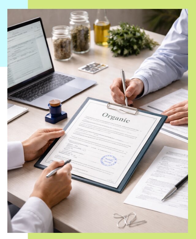 Оформление сертификат органик в Борисоглебске от 31212 р. | Алешин-Брс
