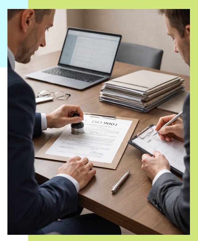 Сертификат ISO 9001 в Борисоглебске купить от 83232 р. | Алешин-Брс