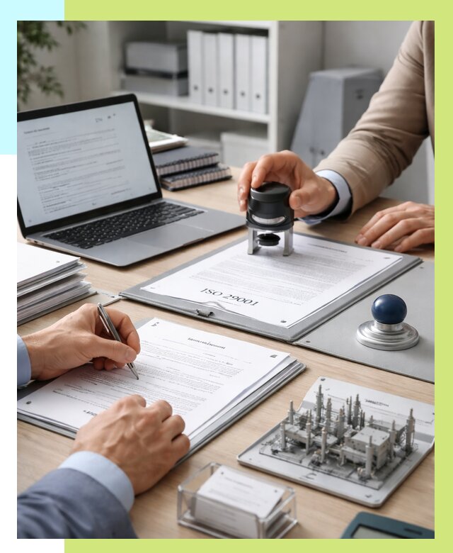 Сертификат ISO 29001 в Борисоглебске под ключ от 78030 р. | Алешин-Брс