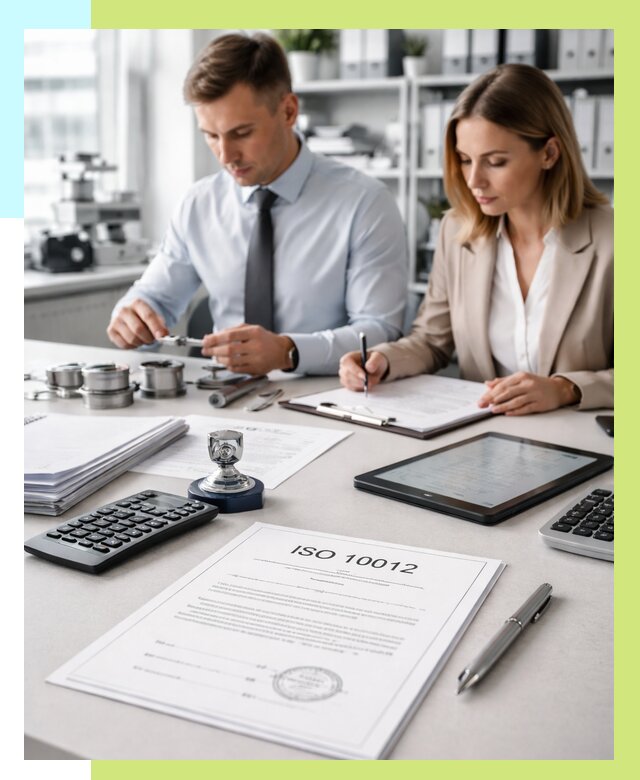 Сертификат ISO 10012 в Борисоглебске от 26010 р. — Алешин-Брс