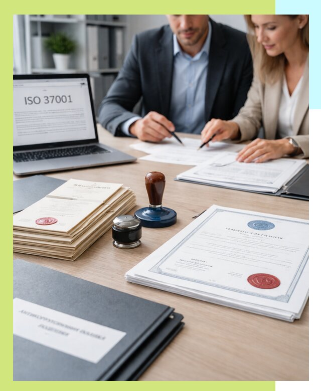 Получение сертификата ISO 37001 по системе борьбы с коррупцией в Борисоглебске
