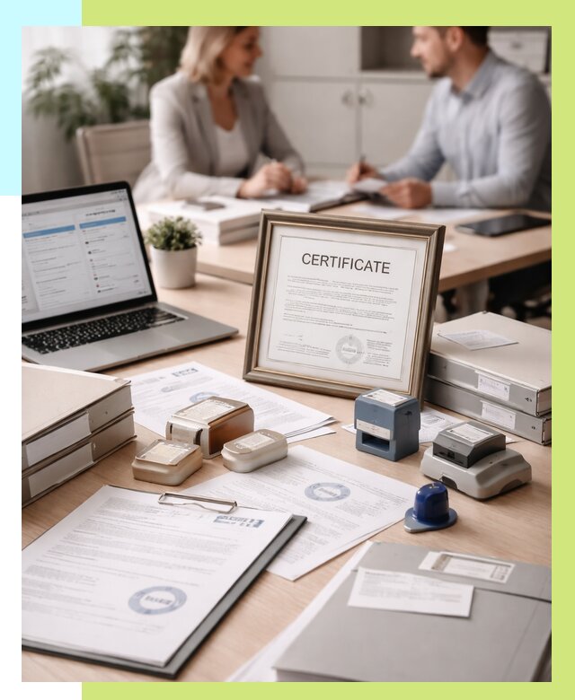 Сертификация компании в Борисоглебске от 46818 р. | Алешин-Брс — заказ